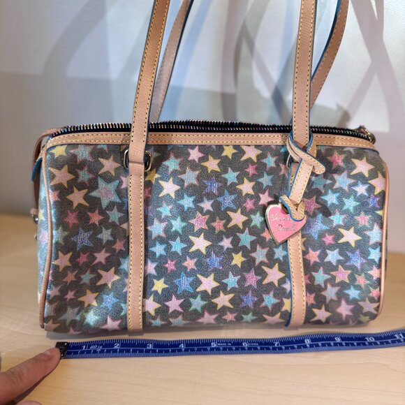 Dooney & Bourke Star Pattern Shoulder Bag - Multicolor - Picture 7 of 11